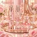 Meralvion™ Blush Crystal Perfume Atomizer Set